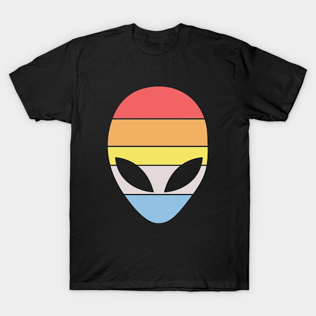 Alien Rainbow T-Shirt by Stoney09